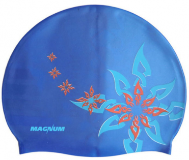 Шапочка для плавания Magnum CP-218-A силиконовая SR (Синяя) 10011368